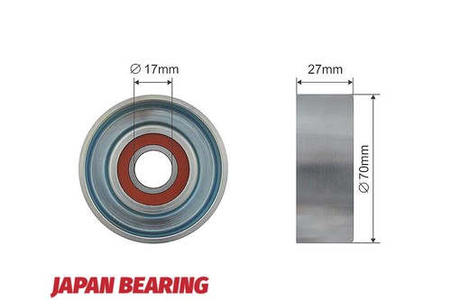 Belt pulley for - pulley,