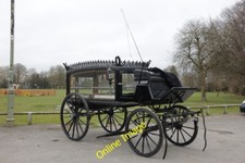 Photo 6x4 Hearse in the park
