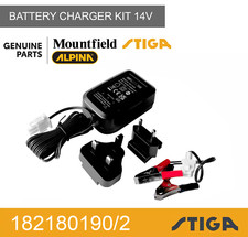 Ride mower battery - mower, charger