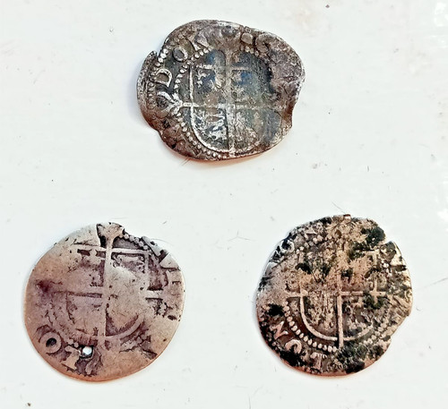 Lot elizabeth i hammered - 3,