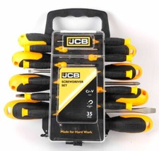 JCB 35 Piece Screwdriver Set