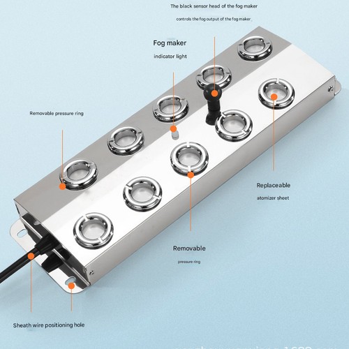 Head ultrasonic mist - ultrasonic,