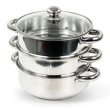 Tier steamer steel - 3, s/steel