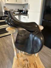 GFS Monarch Brown Jump Saddle 17.5" Adjustable