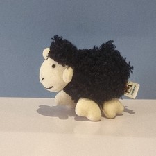 Jellycat Black Pocket Sheep NEW Tiny Black Sheep Soft Toy 