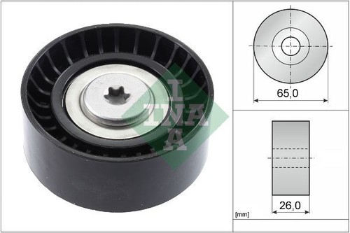 Ina belt deflection pulley - ina, v-belt