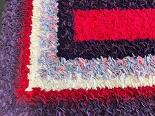 Handmade proggy proddy mat
