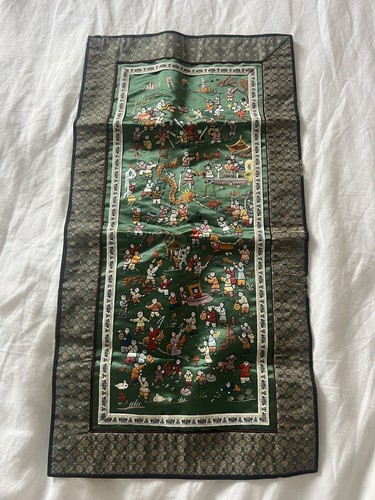 Antique asian silk - silk, chinese