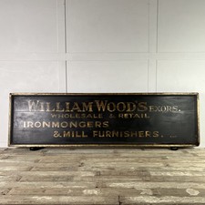Large Antique Shop Advertising