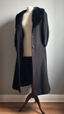 VINTAGE LONG WOOL COAT 14 42