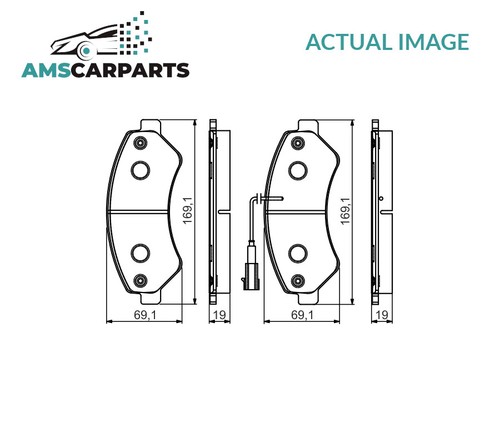 Brake pads set - brake,