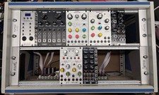 Analogue Synthesizer Eurorack System with Kenton MIDI Interface