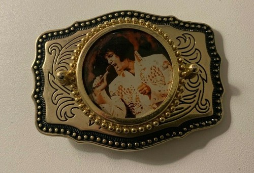 Belt buckle elvis presley - belt,