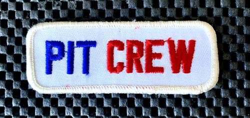 Pit crew embroidered - embroidered, sew