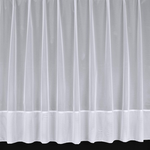Plain jane hem - white, net