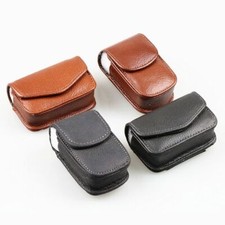 Portable Leather PU Glasses