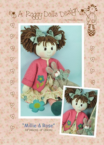 Millie rose rag doll - &,