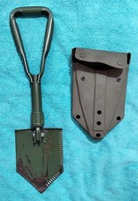 1 x Army Entrenching Tool Shovel Tri Fold Folding Shovel age unknown vintage?