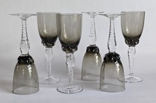 Set Vintage Czech Smoked Grey