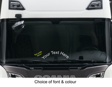 Curved windscreen text - curved,