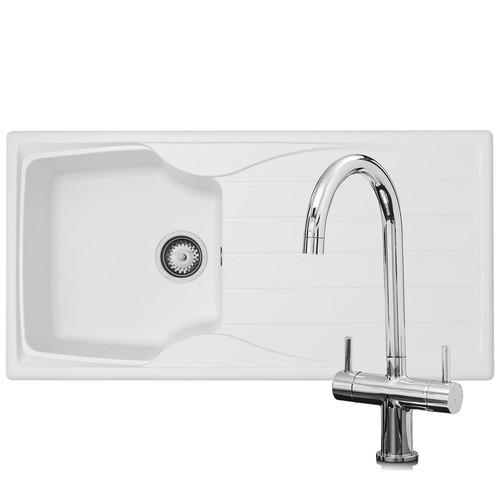 Liquida cmp10wh bowl white - liquida,
