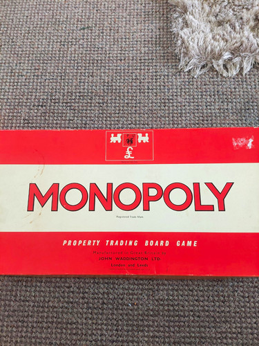 Monopoly vintage board - monopoly, game