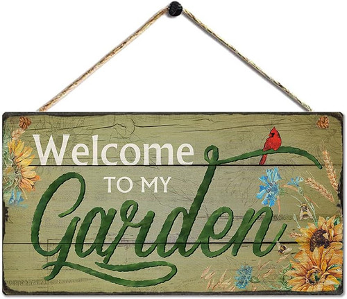 Rustic garden signs vintage - rustic,