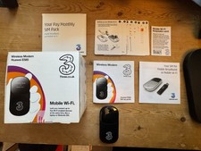 Three Huawei E585 3G Wireless