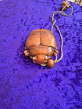 20th Century Japanese Carved Wooden Inro