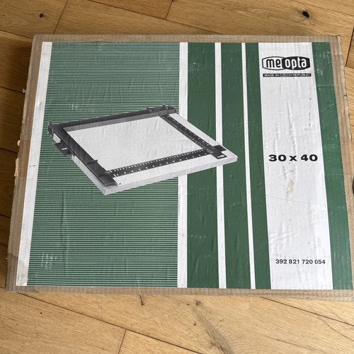 Meopta enlarger easel - meopta,