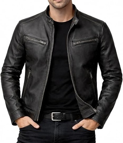 Mens genuine real leather - mens,