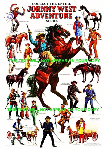 Vintage johnny west marx - vintage,