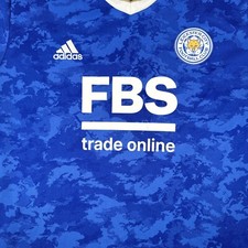 Rare Original Leicester City 2021/2022 Home Football Shirt Excellent XXL 2XL
