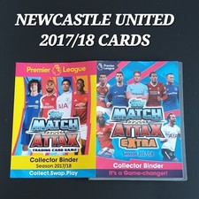 Match Attax Premier League 2017-18 + Extra Newcastle United MOTM Boost 17/18