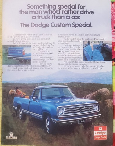 1975 dodge trucks magazine - trucks,