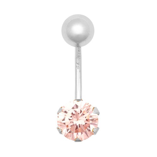 Body jewellery 9ct white gold - 9ct,