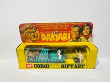 Corgi Toys Gift Set 7 DAKTARI. Boxed, Original, Vintage, Rare, TV related.
