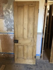 4 Panel Stripped Pine