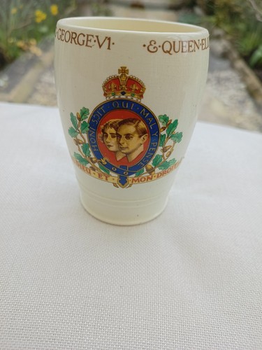 Minton may 1937 coronation mug - minton,