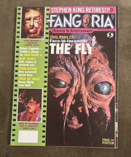 Fangoria magazine issue 58 - issue, #58