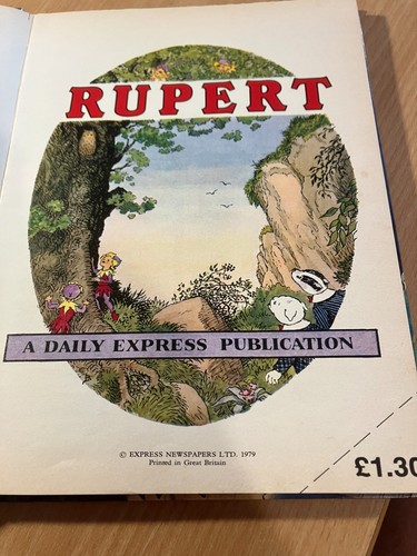Vintage rupert the bear - vintage, bear'