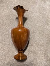Linthorpe Pottery Brown  Vase