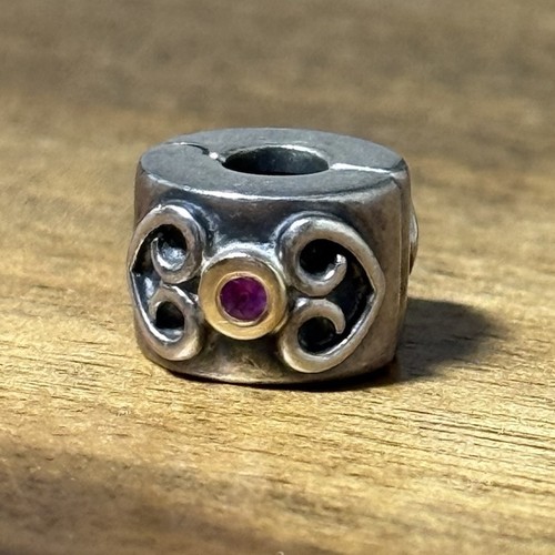 Pandora pink sapphire - pink, retired