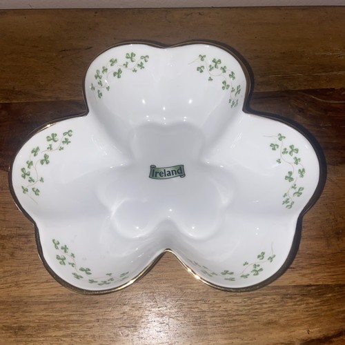 Vintage shamrock shaped - shamrock,