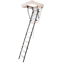 STAIRLUXE Folding Attic Ladder