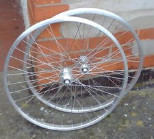 ALLOY 24" BMX CRUISER WHEELS, DT STAINLESS STEEL SPOKES, RIGIDA, SEALED BEARING