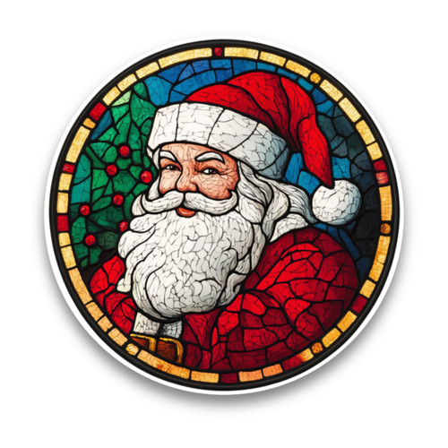 Large father christmas santa - father,