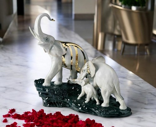 Lladro elephants celebration - lladro,