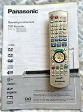 Genuine Panasonic remote EUR7659YGO for DMR-EX75/85 DVD Recorder - exc. condtn.