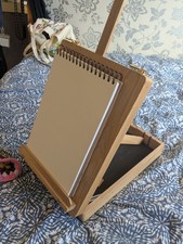 WINDSOR & NEWTON ARTISTS TABLE BOX EASEL ELM WOOD 
